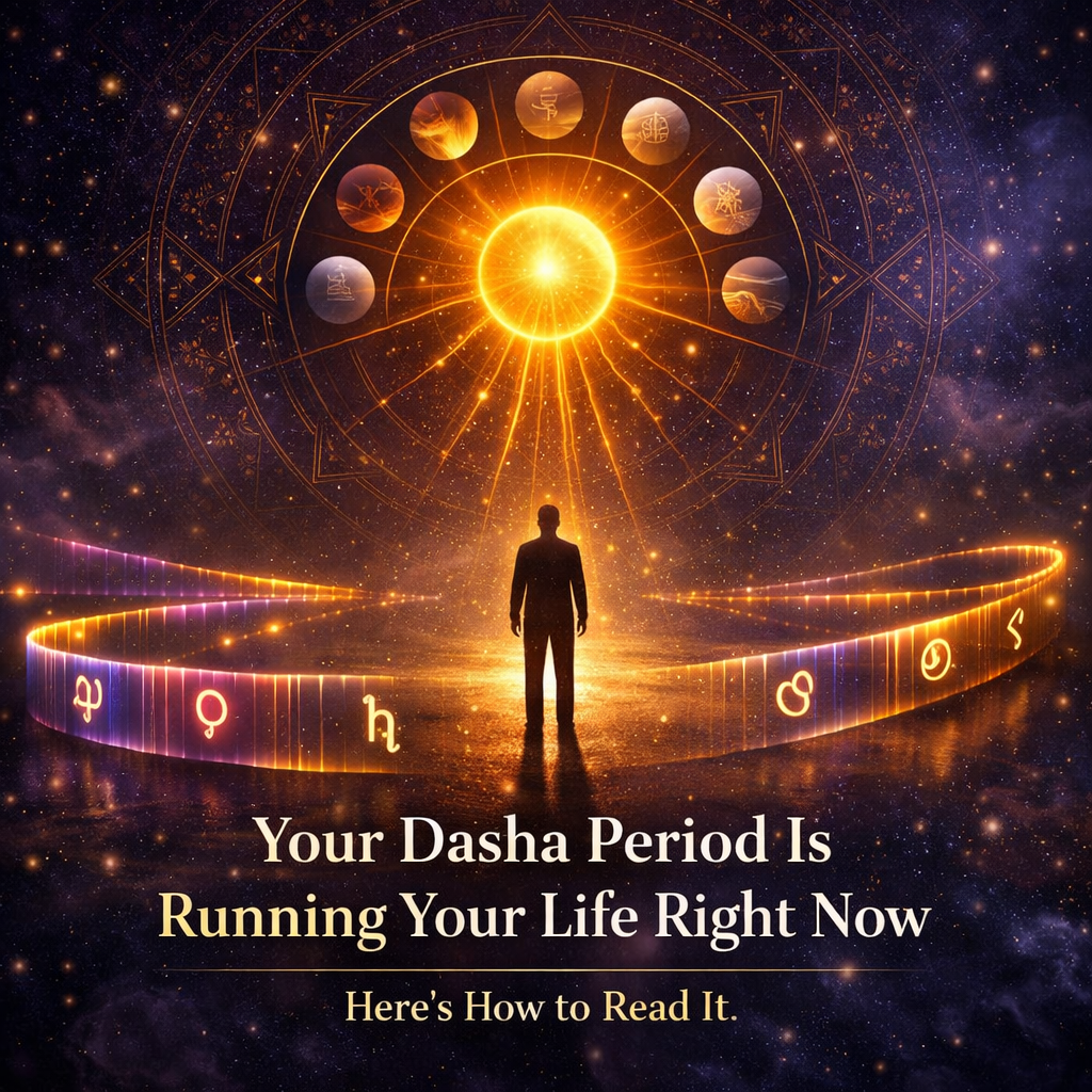Your Dasha Period Is Running Your Life Right Now — Here's How to Read It