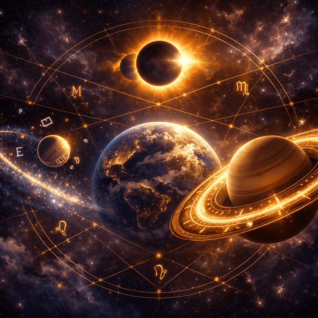 Saturn Return, Mercury Retrograde, and Eclipses — The Timing Tools That Tell You When, Not Just Who