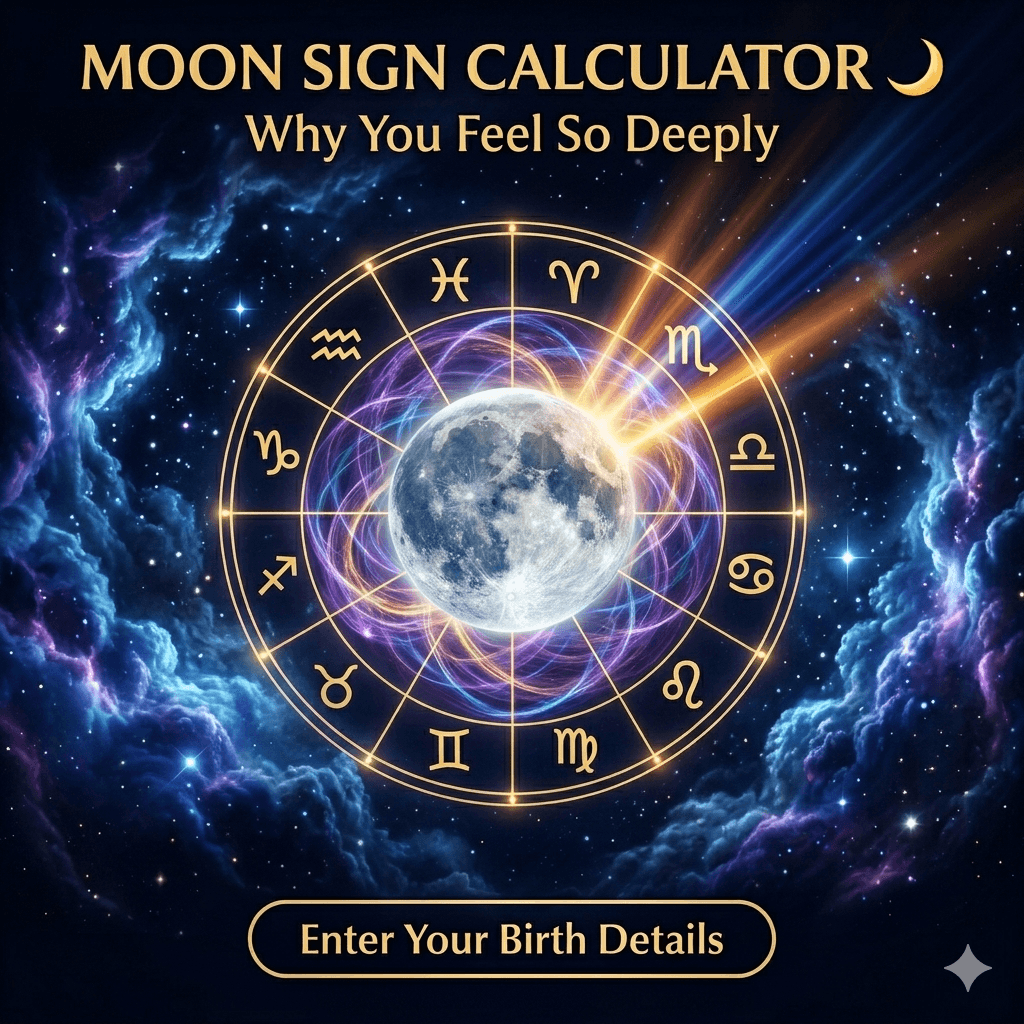 Moon Sign Calculator — Discover Your Emotional Blueprint