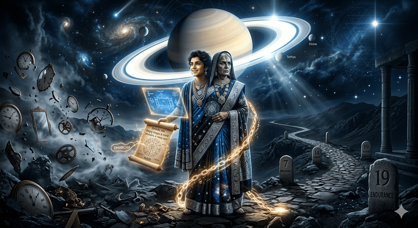 Saturn Mahadasha — The 19-Year Period of Karma, Discipline, and Long-Term Building